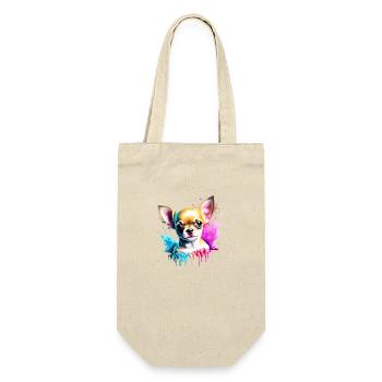 Chihuahua Dog Chihuahua Puppy Dogs Dog Owner - Gift Bag for Bottles - nature - Front