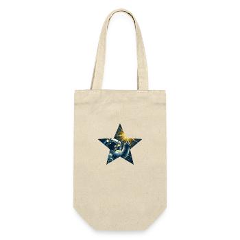 Astronaut's Star Art: Weltraumforschung! - Geschenkbeutel für Flaschen - Natur - Vorne