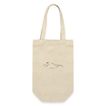Mountain - Geschenkbeutel für Flaschen - Natur - Vorne