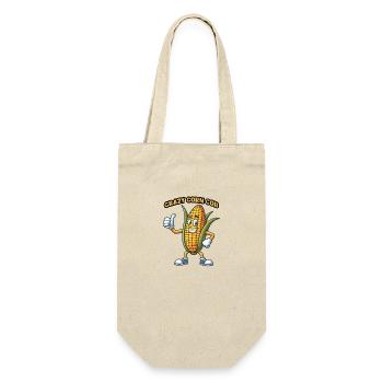 Légumes fous : épis de maïs pouces en l’air - Sac à bouteille - nature - Devant