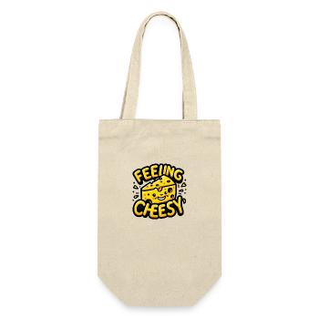 Feeling Cheesy - Gift Bag for Bottles - nature - Front