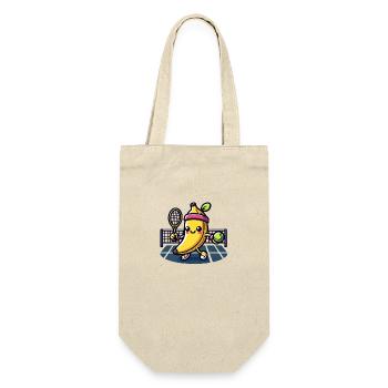 Tennis Banana - Gift Bag for Bottles - nature - Front