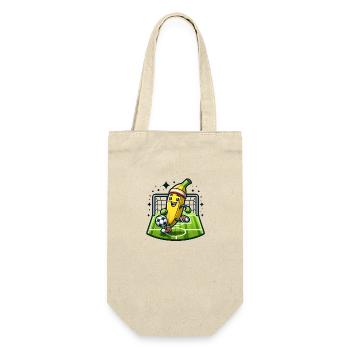 Football Banana - Gift Bag for Bottles - nature - Front
