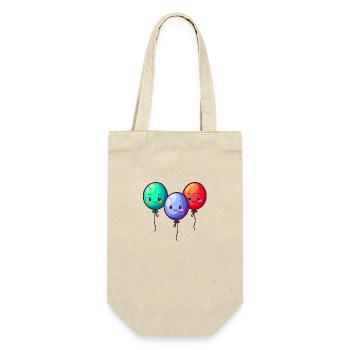 Balloons for children - Gift Bag for Bottles - nature - Front