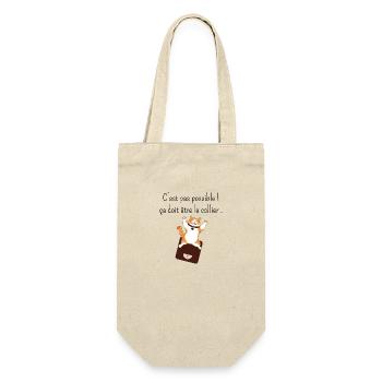 Ça doit être mon collier -humour perte de poids - Sac à bouteille - nature - Devant