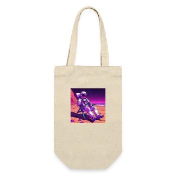 Astronaut on Mars - Gift Bag for Bottles - nature - Front