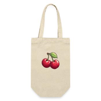 Cherry - Gift Bag for Bottles - nature - Front