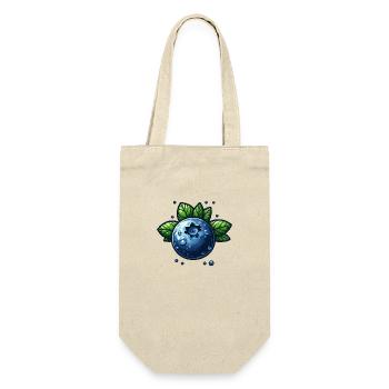Blueberries wet berry - Gift Bag for Bottles - nature - Front