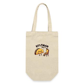 Lets Taco Bout It - Gift Bag for Bottles - nature - Front