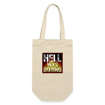 Hell was boring Hell was boring saying - Gift Bag for Bottles - nature - Front