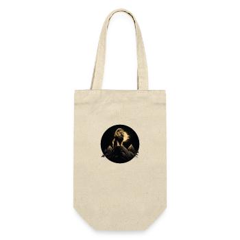 Golden lion - Gift Bag for Bottles - nature - Front