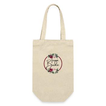 Team Floral Strap - Matching Tshirt - Gift Bag for Bottles - nature - Front