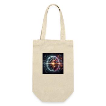 Defied by Logic & Creativity - Gift Bag for Bottles - nature - Front