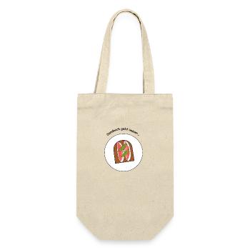 Sandwich always works - Gift Bag for Bottles - nature - Front