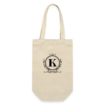 lettre k décoration - Sac à bouteille - nature - Devant