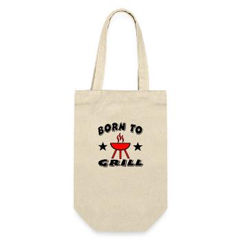Grill - Gift Bag for Bottles - nature - Front