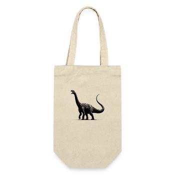 Giant Dino Diplodocus sauropod dinosaur - Gift Bag for Bottles - nature - Front
