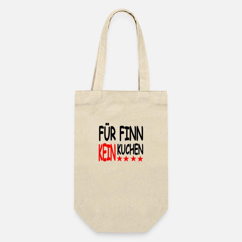 Kuchen - Geschenkbeutel für Flaschen - Natur