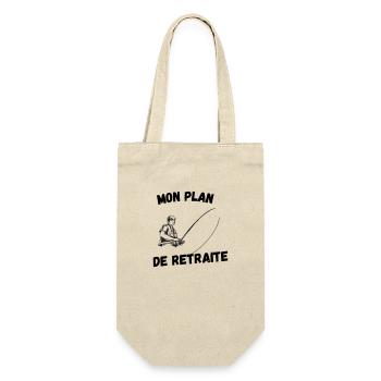 MON PLAN DE RETRAITE - Sac à bouteille - nature - Devant