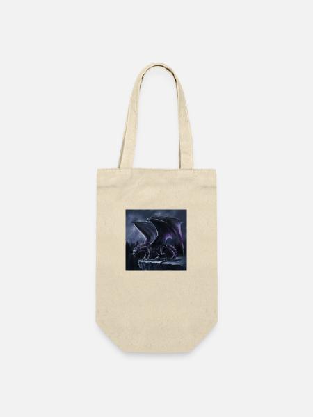 Shadow dragon - Geschenkbeutel für Flaschen - Natur