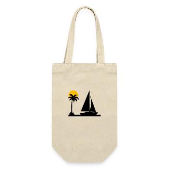 Sail - Gift Bag for Bottles - nature - Front