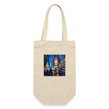 Times Square Musicians - Geschenkbeutel für Flaschen - Natur - Vorne