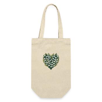 Lily of the Valley - Gift Bag for Bottles - nature - Front