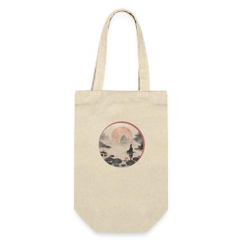 Japanese art style Zen - Gift Bag for Bottles - nature - Front