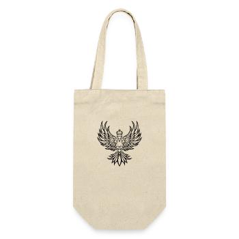 Phoenix with crown - Gift Bag for Bottles - nature - Front