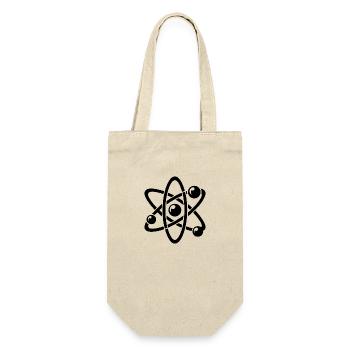 Physique du noyau atomique Atome Électron Modèle atomique - Sac à bouteille - nature - Devant
