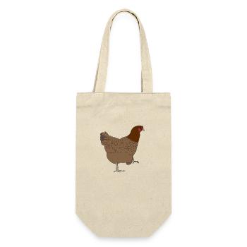 Chicken - Gift Bag for Bottles - nature - Front