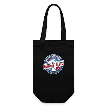 Dream road RdGA for motorcyclists - Gift Bag for Bottles - black - Front