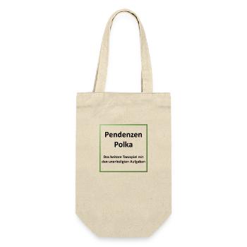 Pendenzen Polka - Geschenkbeutel für Flaschen - Natur - Vorne