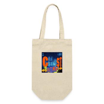 CHESTBUMP chemistry - Gift Bag for Bottles - nature - Front