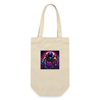 Araignée / Toile / Animal de compagnie / Reptile / Huit pattes - Sac à bouteille - nature - Devant
