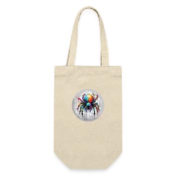 Araignée / Toile / Animal de compagnie / Reptile / Huit pattes - Sac à bouteille - nature - Devant