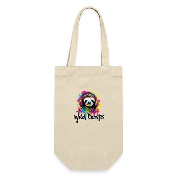 Headphones / Audio / Music / Sound / Cool - Gift Bag for Bottles - nature - Front