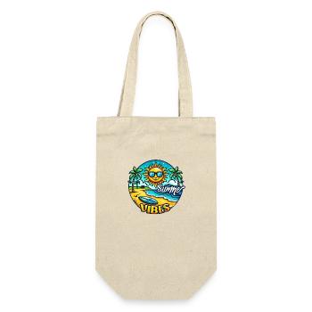 Tropical Summer Vibes - Gift Bag for Bottles - nature - Front