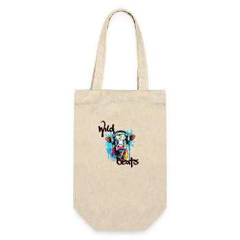 Headphones / Audio / Music / Sound / Cool - Gift Bag for Bottles - nature - Front