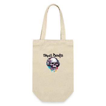 Headphones / Audio / Music / Sound / Cool - Gift Bag for Bottles - nature - Front