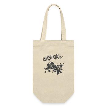 Gamer Game Play Online Computer Gaming Arcade Neon - Gift Bag for Bottles - nature - Front