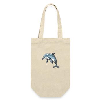 Lifelike dolphin in the wild - Gift Bag for Bottles - nature - Front