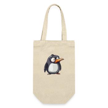 Le look mignon du pingouin attire les regards - Sac à bouteille - nature - Devant