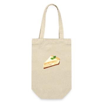 Belle illustration de gâteau au fromage - Sac à bouteille - nature - Devant