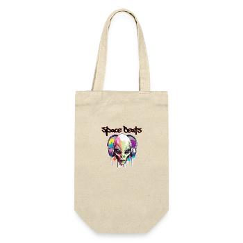 Headphones / Audio / Music / Sound / Cool - Gift Bag for Bottles - nature - Front