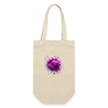 splash drop liquid abstract background water wave - Gift Bag for Bottles - nature - Front