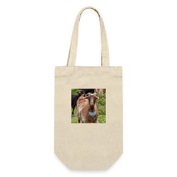 Mountain Goat in the national park Park Kos Island - Gift Bag for Bottles - nature - Front