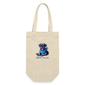 Cane Corso - Geschenkbeutel für Flaschen - Natur - Vorne