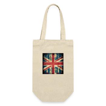 United Kingdom British Flag UK Souvenir - Sac à bouteille - nature - Devant