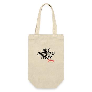Pas inspiré aujourd’hui - Sac à bouteille - nature - Devant